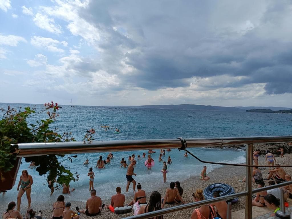 Beach near Casa Valsecca in Krk